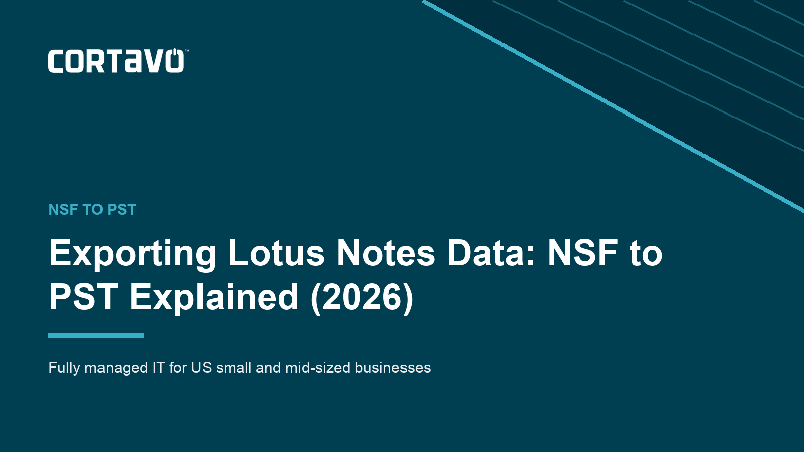 Exporting Lotus Notes Data: NSF to PST Explained (2026)