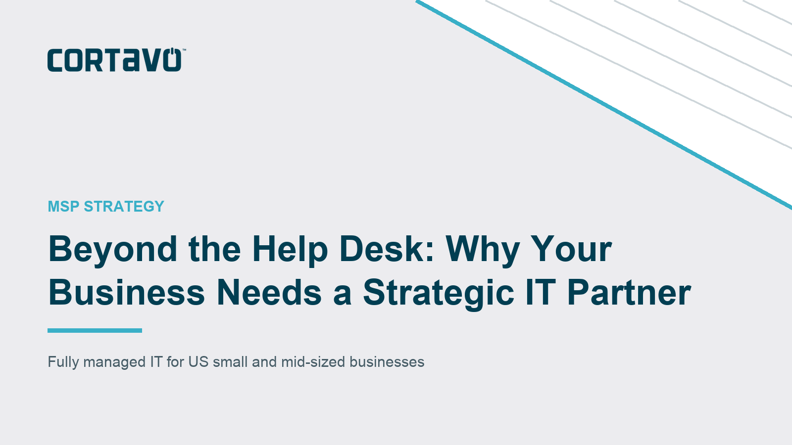 Beyond the Help Desk: Why Your Business Needs a Strategic IT Partner