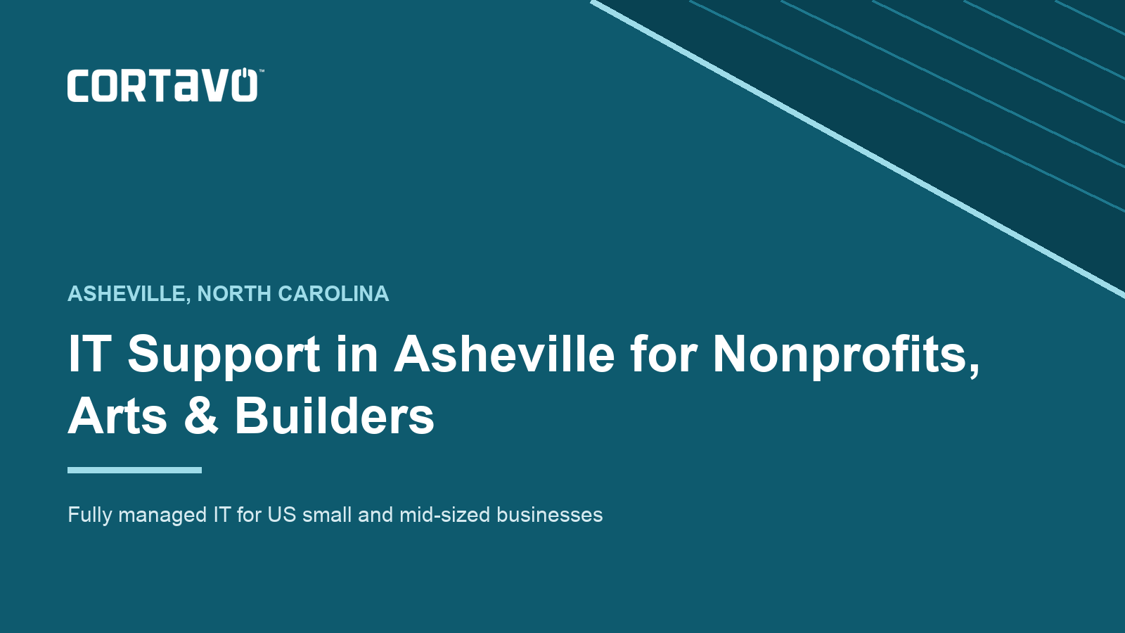IT Support in Asheville for Nonprofits, Arts & Builders