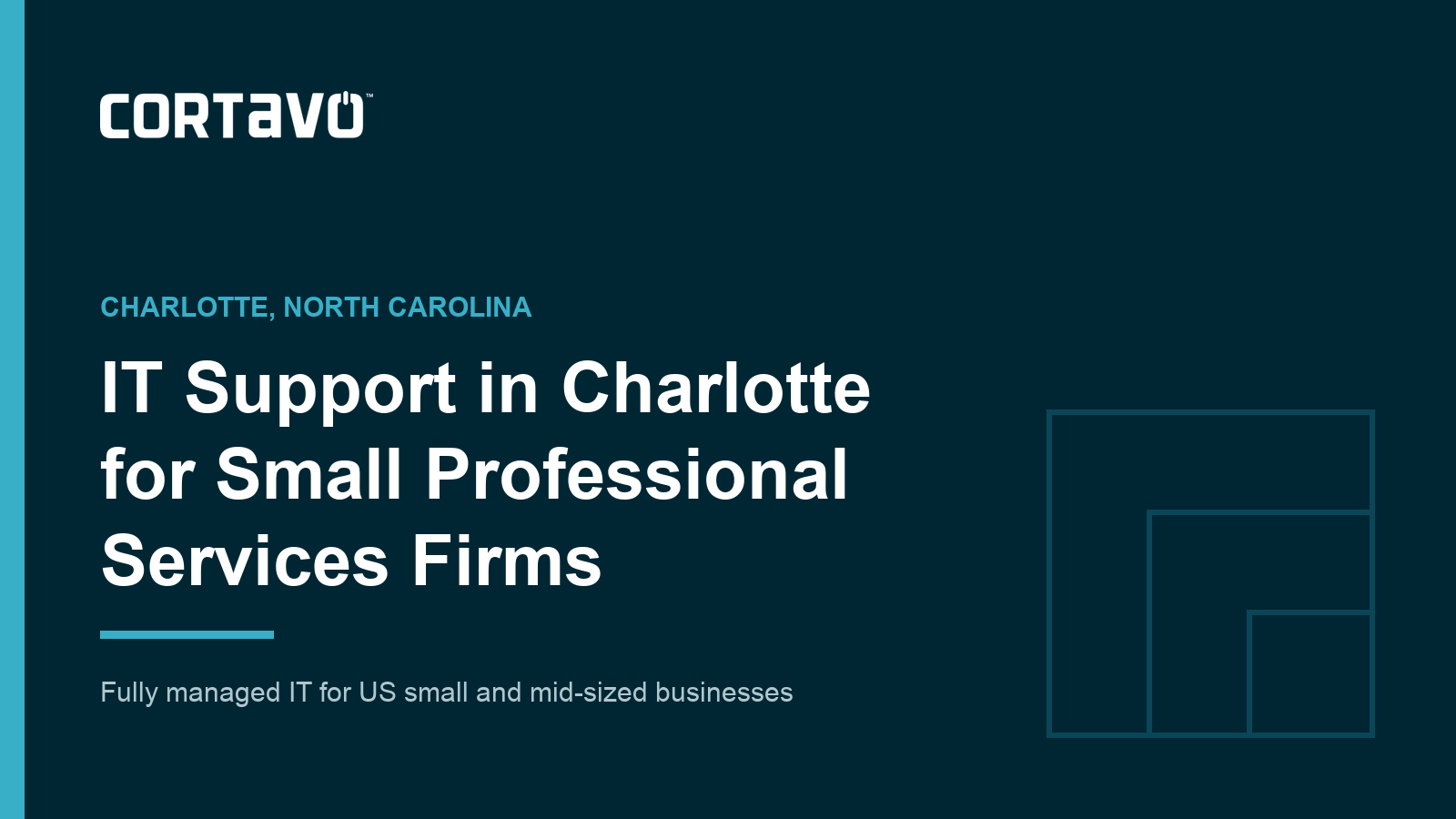 IT Support in Charlotte for Small Professional Services Firms