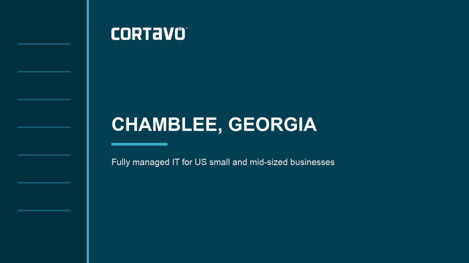Top 10 Managed IT Services in Chamblee for Logistics SMBs