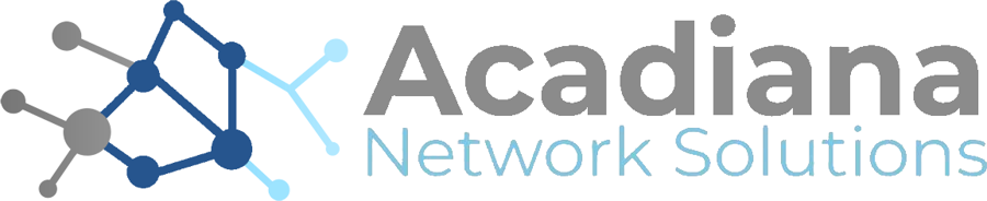 The logo of Acadiana Network Solutions.