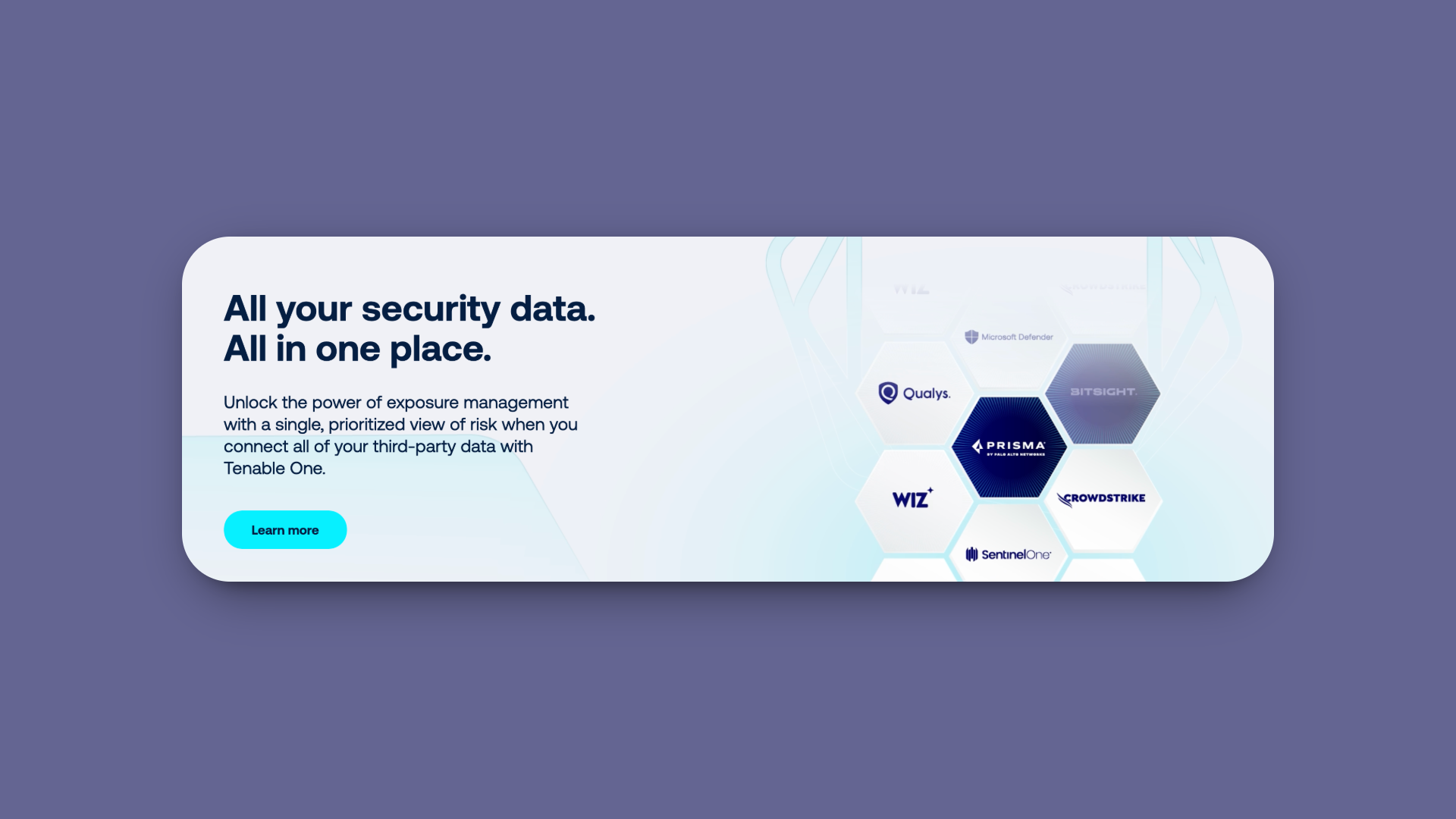 Tenable's Homepage