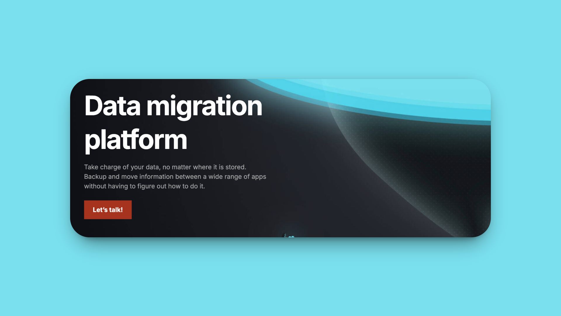 Screenshot of Relokia’s homepage.