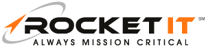 The logo of Rocket IT.