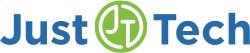 The logo of Just Tech.