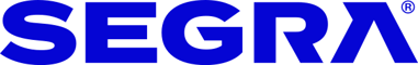 The logo of Segra.