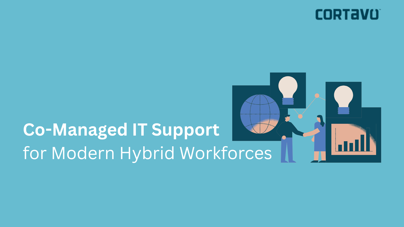 Learn about co-managed IT support, how to improve your IT service delivery and all the benefits it can have for hybrid workforces.