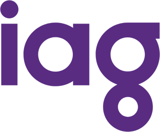 Logo of IAG.