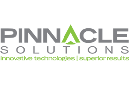 The logo of Pinnacle Solutions.