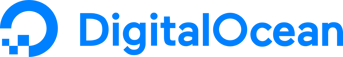 The logo of DigitalOcean.