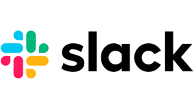The logo of Slack.