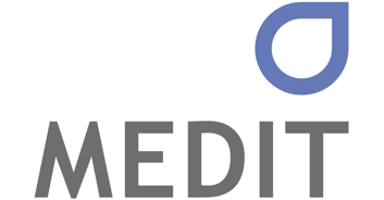 The logo of MedIT Houston. 