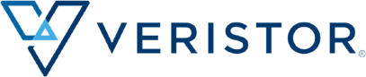 The logo of Veristor.