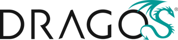 The logo of Dragos.