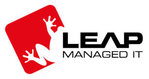 Leap Managed IT logo.