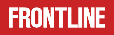 The logo of Frontline. 