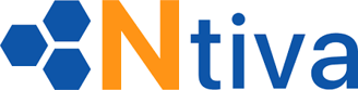 The logo of Ntiva.