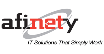 The logo of Afinety.