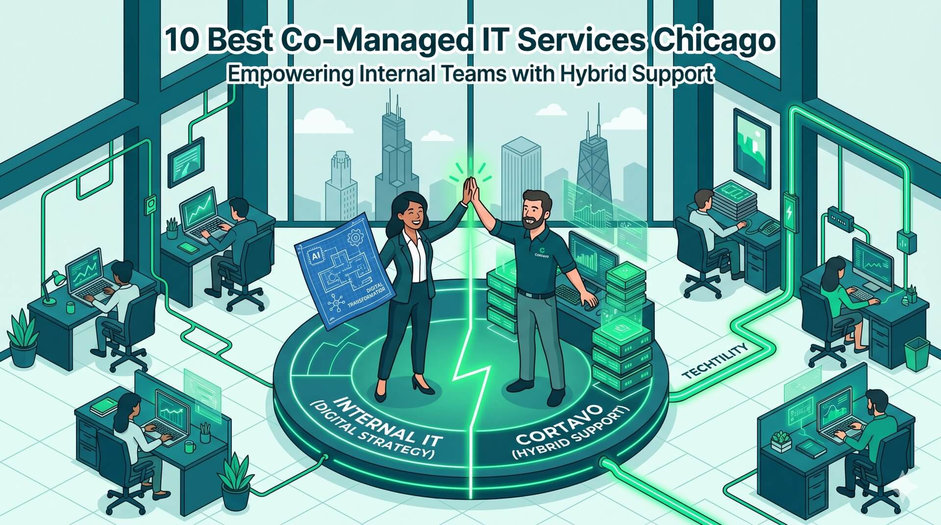 10 Best Co-Managed IT Services Chicago Support for Internal Teams