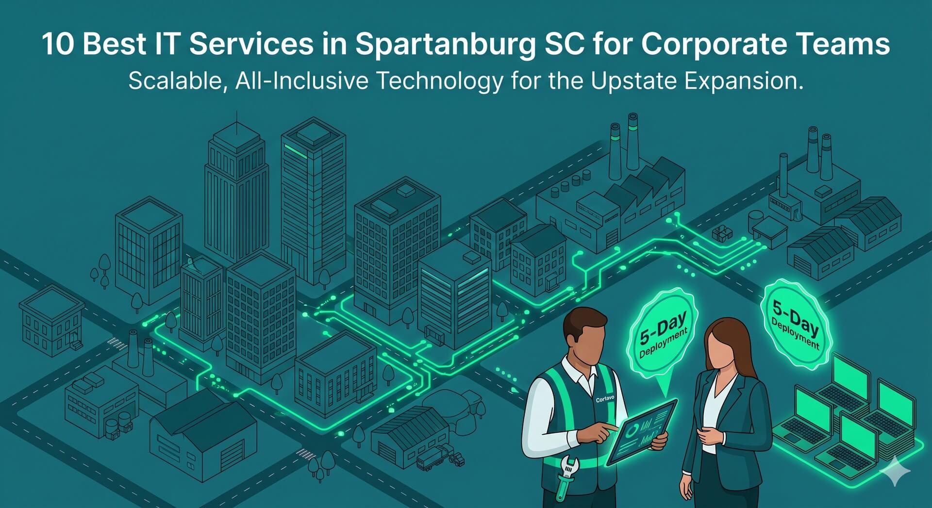 10 Best IT Services in Spartanburg SC for Corporate Teams
