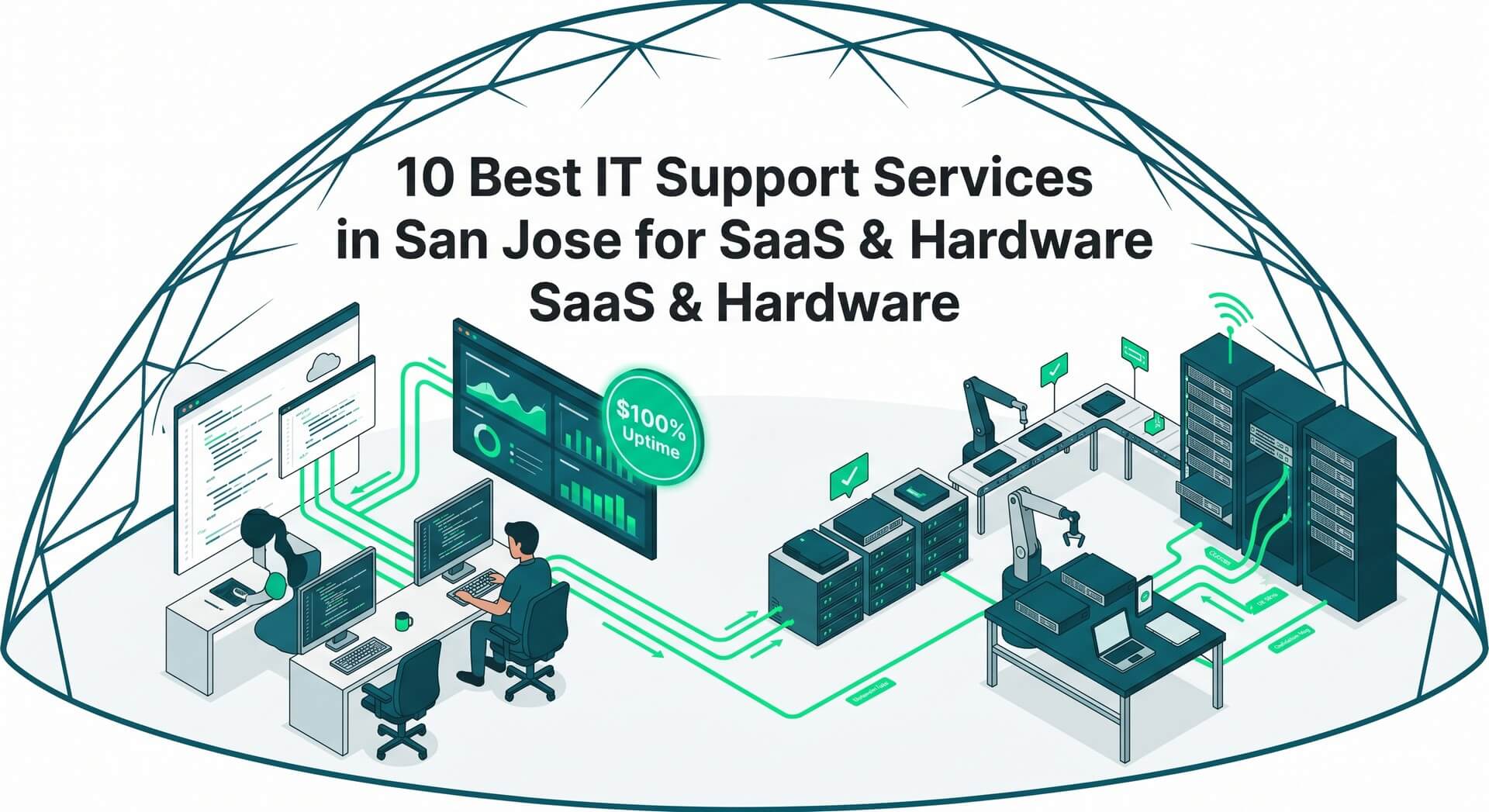 10 Best IT Support Services in San Jose for SaaS & Hardware