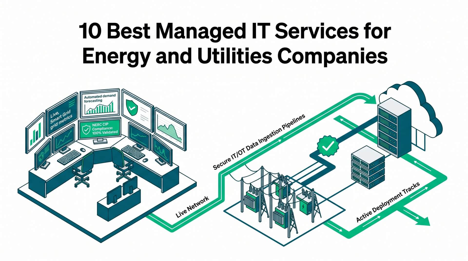 10 Best Managed IT Services for Energy and Utilities Companies