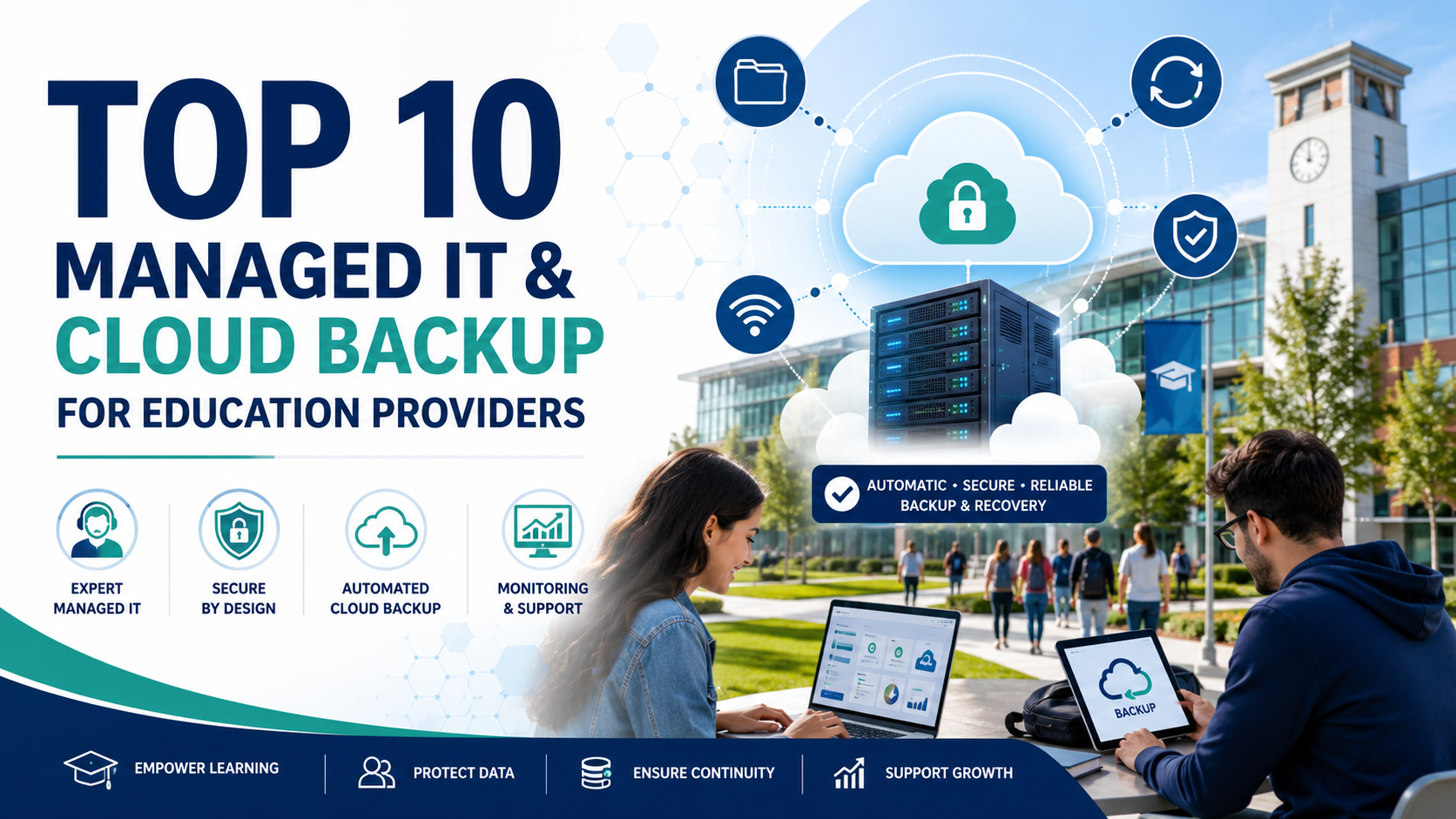 Top 10 Managed IT & Cloud Backup for Education Providers