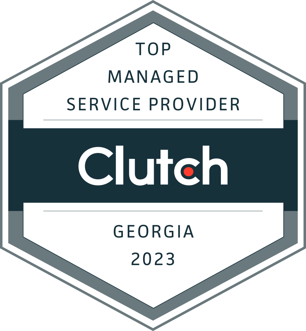 Clutch Top Managed Service Provider Georgia 2023 badge