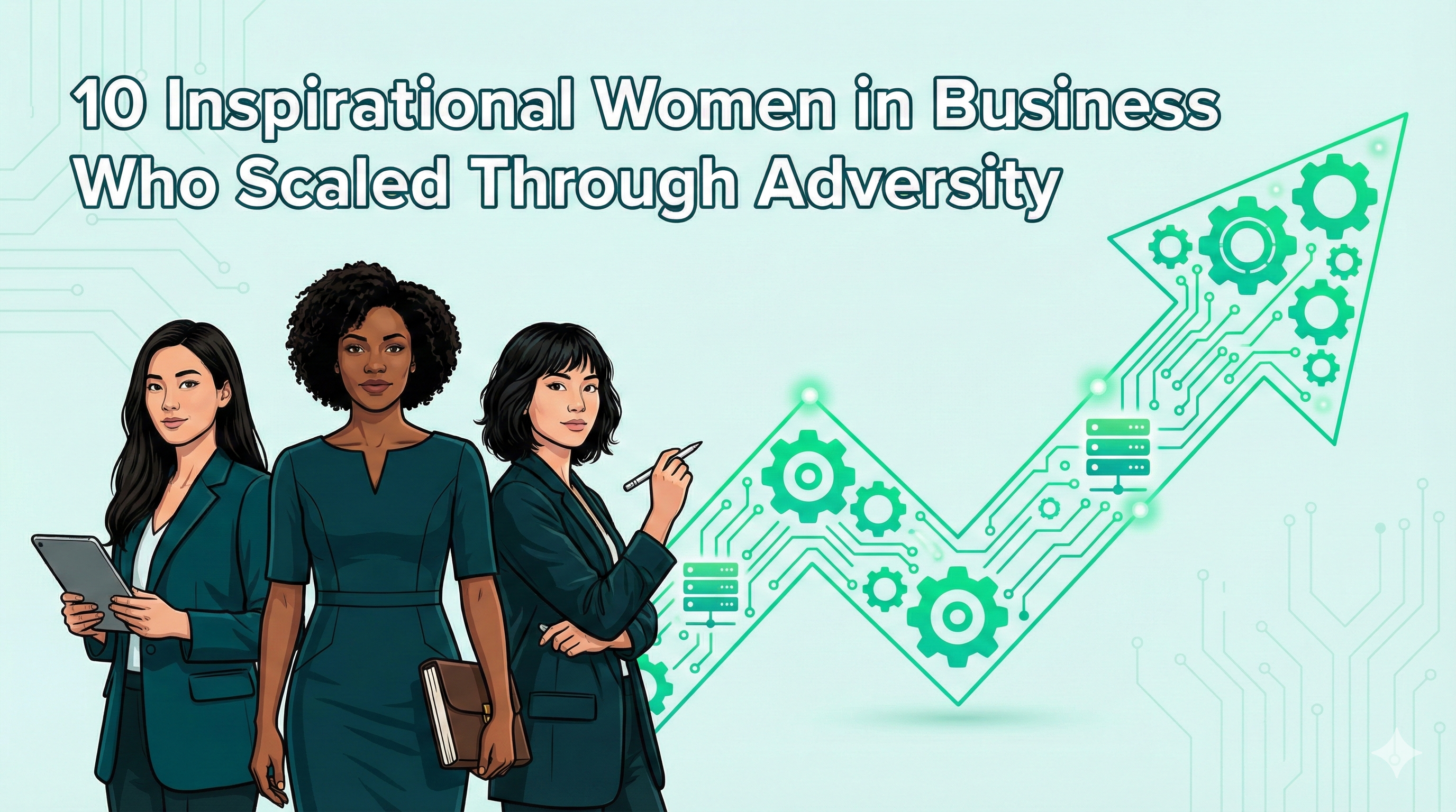 10 Inspirational Women in Business Who Scaled Through Adversity