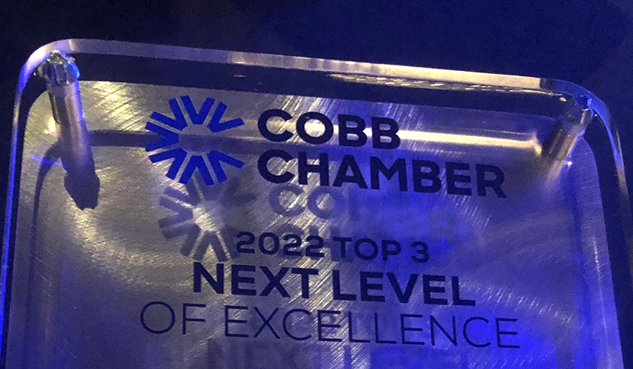 Cobb Chamber Award Image PNG