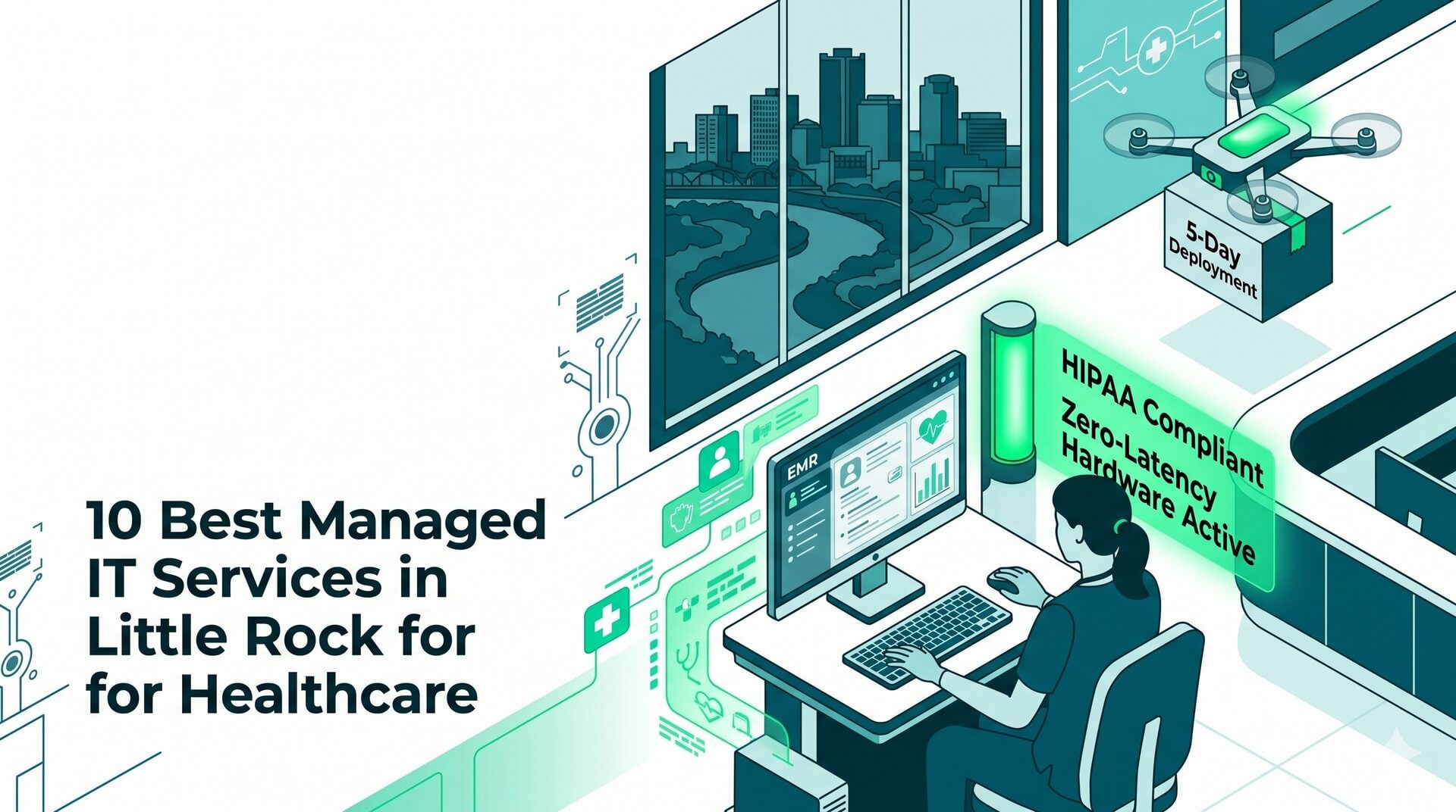 10 Best Managed IT Services in Little Rock for Healthcare