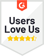 Users love us on G2.com