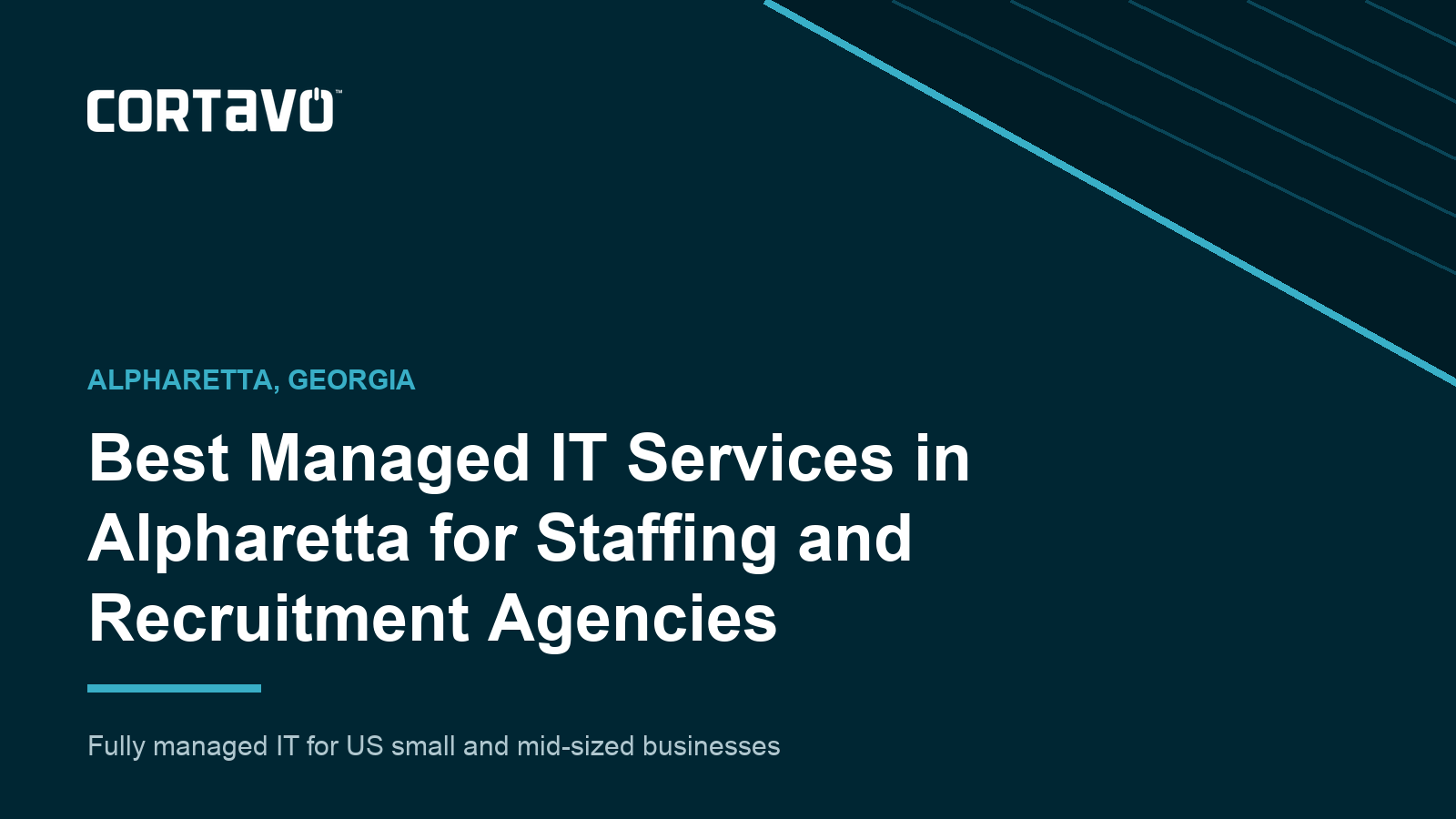 Best Managed IT Services in Alpharetta for Staffing and Recruitment Agencies