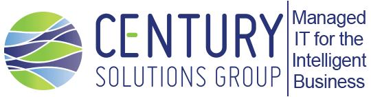 The logo of Century Solutions Group.