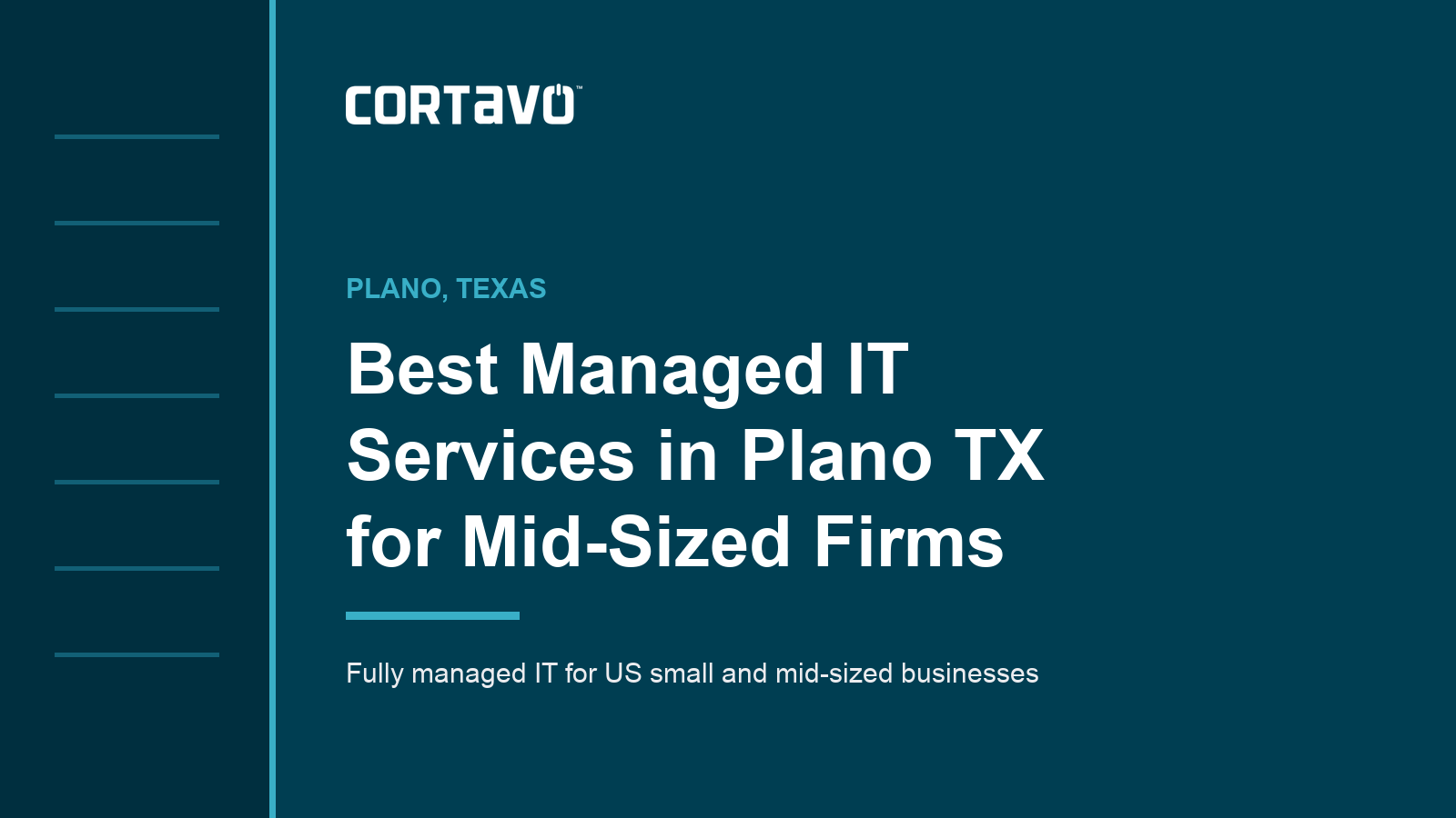 Best Managed IT Services in Plano TX for Mid-Sized Firms