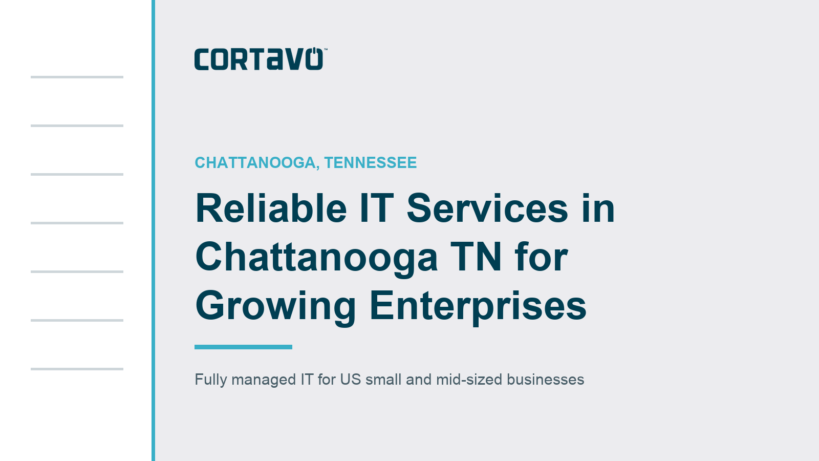 Reliable IT Services in Chattanooga TN for Growing Enterprises: Top Managed Firms