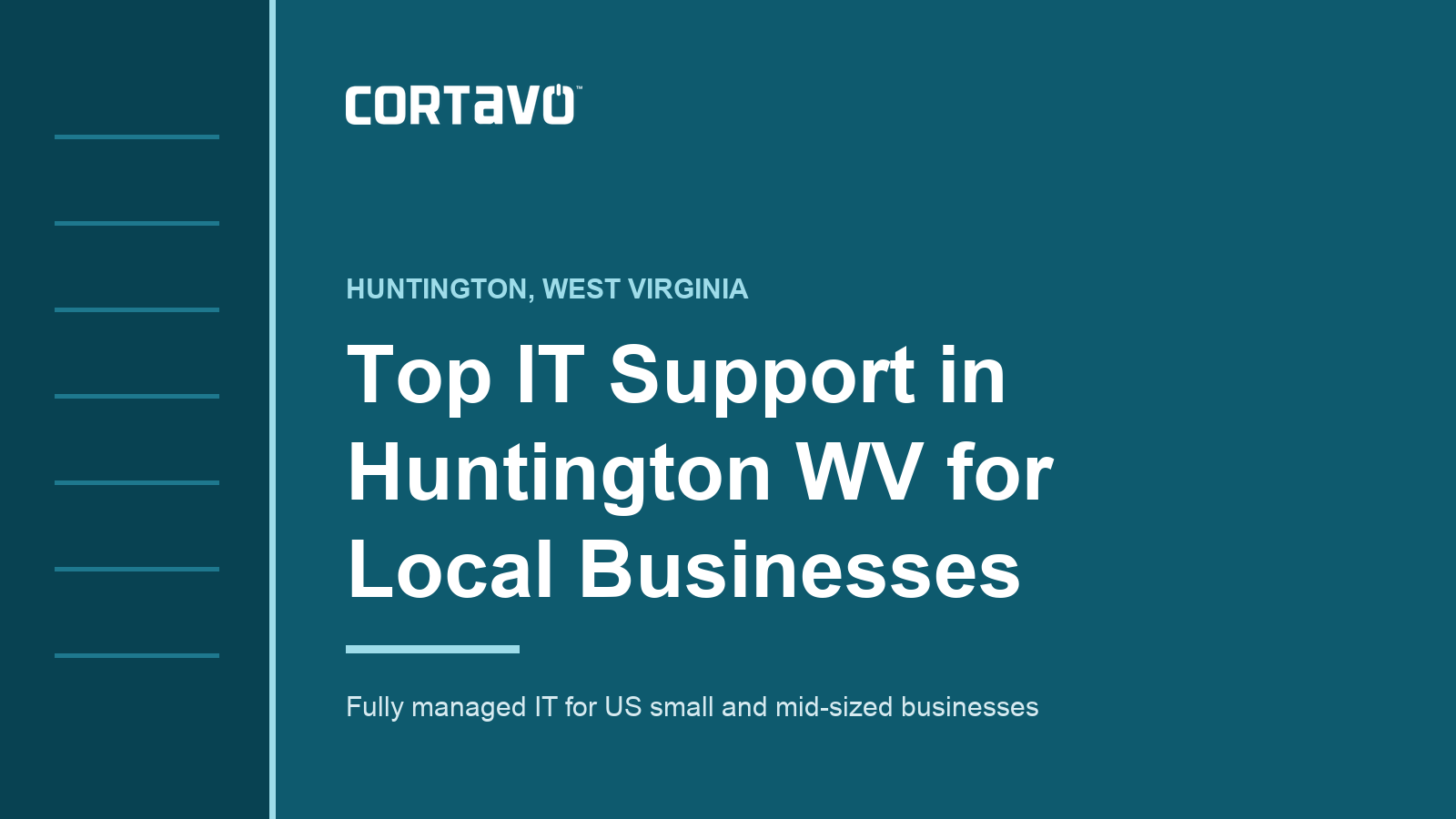 Top IT Support in Huntington WV for Local Businesses: Expert Directory