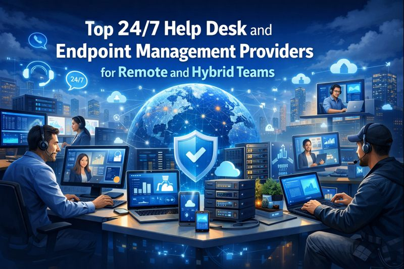 Top 24/7 Help Desk and Endpoint Management Providers for Remote and Hybrid Teams