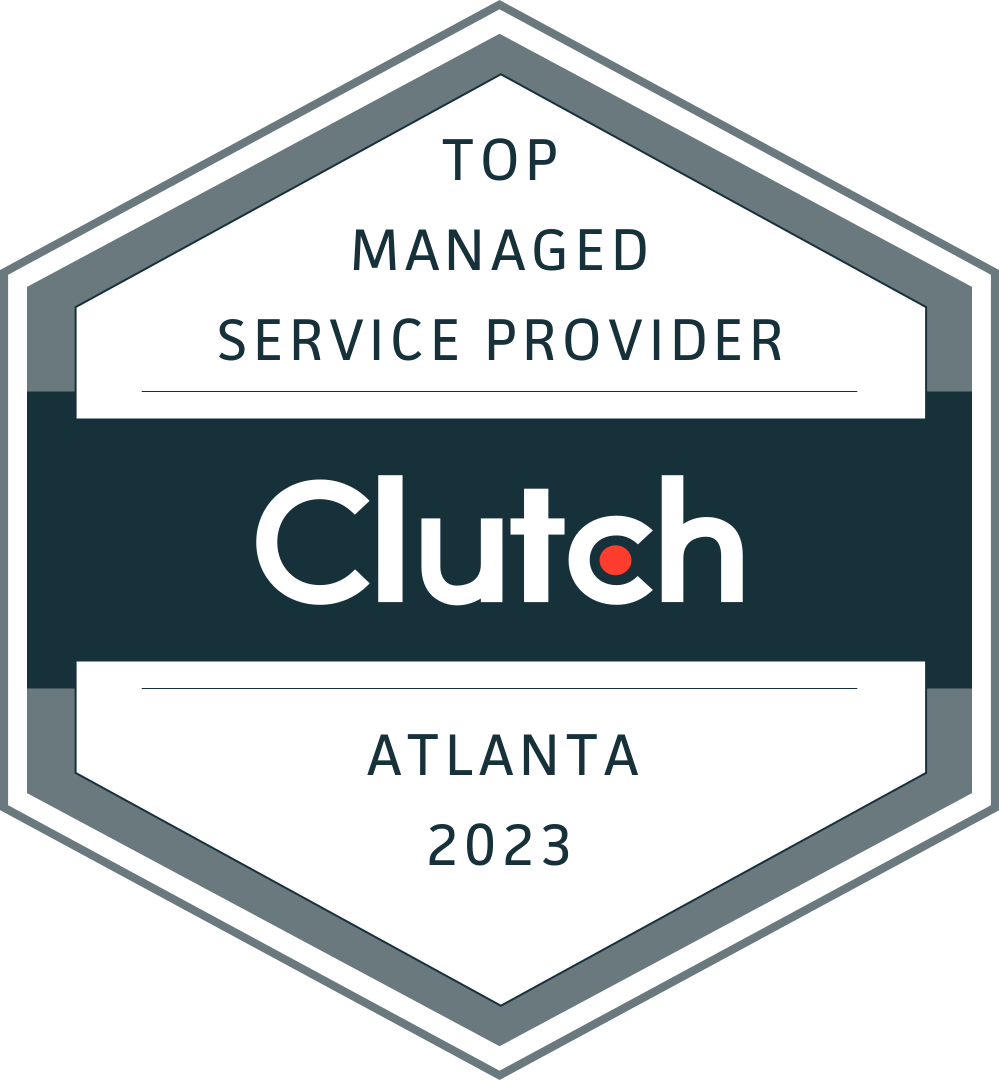 Clutch Top Managed Service Provider Atlanta 2023 badge