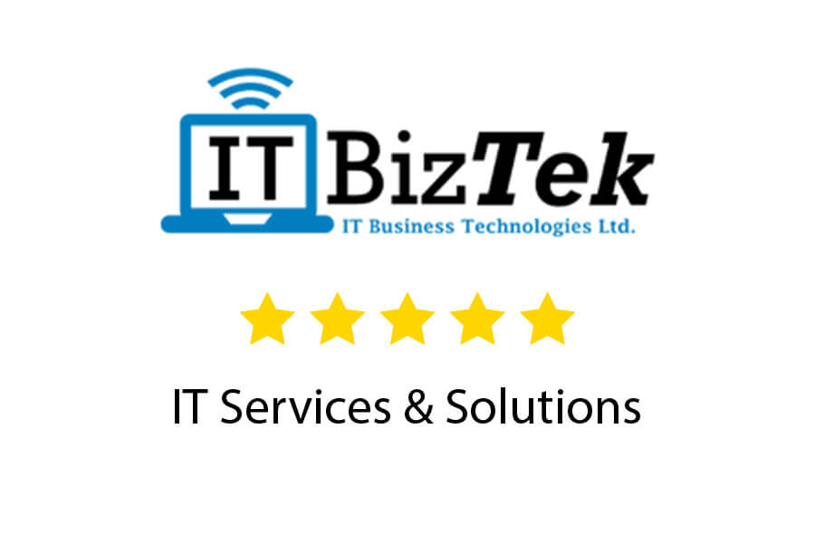  logo of BizTek Solutions.