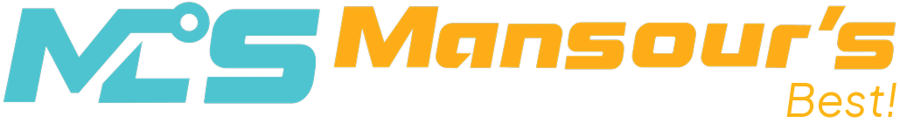 The logo of Mansour Computers.