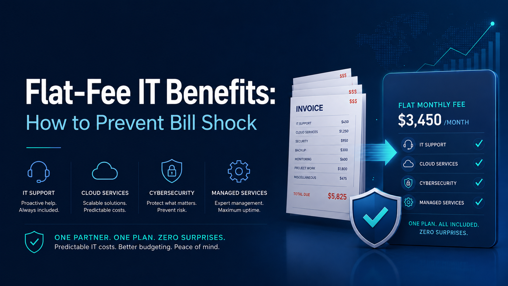 How to Eliminate Bill Shock and Secure Flat-Fee IT