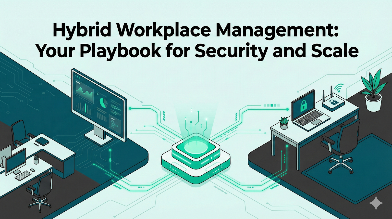 Hybrid Workplace Management: Your Playbook for Security and Scale
