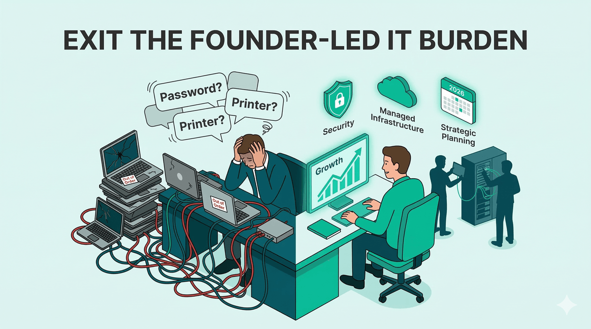 Founder-Led IT Burden: Strategies for Technical Relief