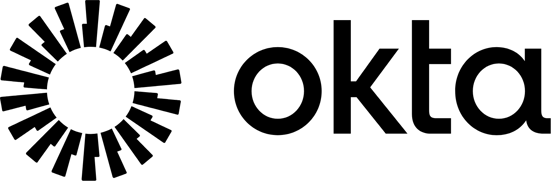 Logo of Okta.