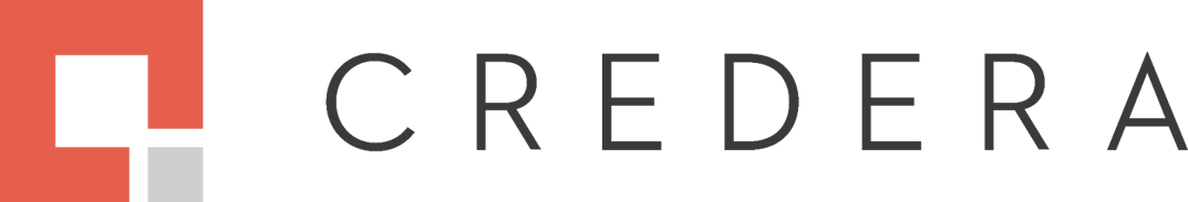 The logo of Credera.