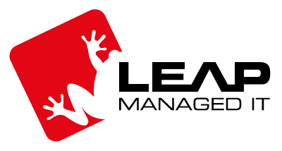 Leap Managed IT logo.