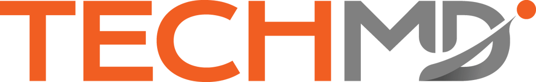 The logo of TechMD.