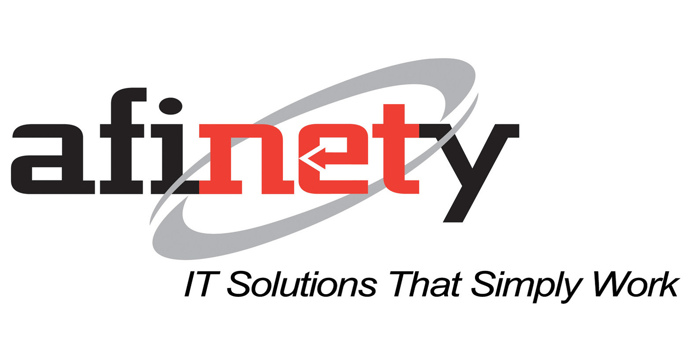 The logo of Afinety.